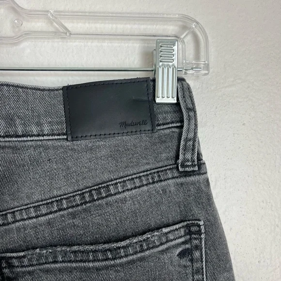 Madewell Perfect Vintage Jean in Connell Wash: Ripped Edition Size 26 Gray - Picture 11 of 11